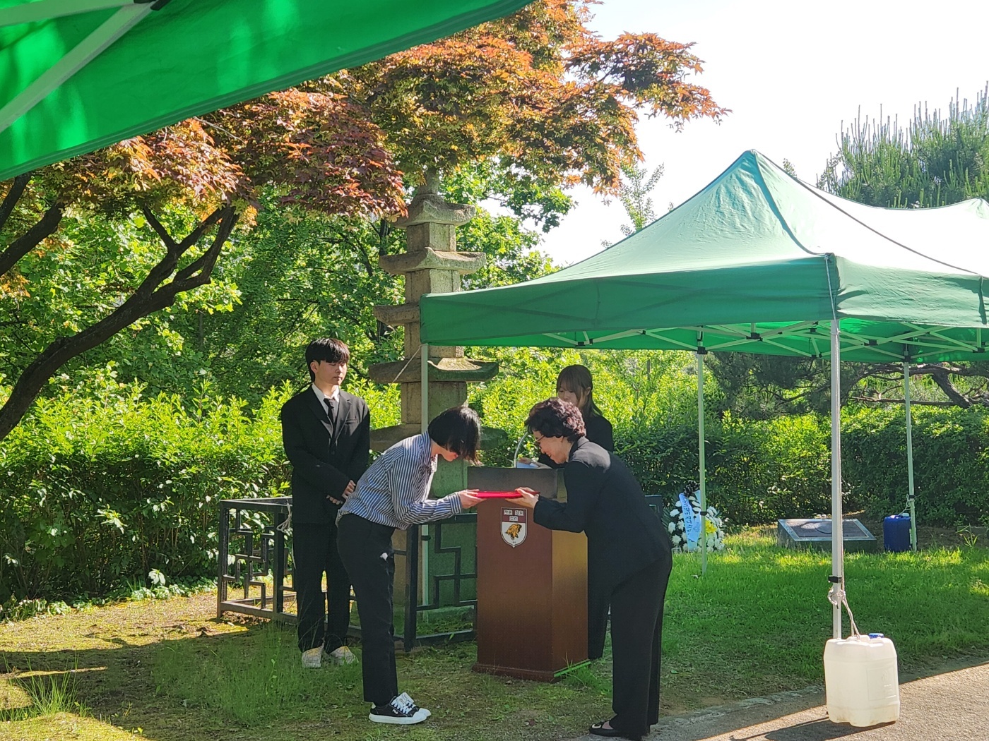 고려대 23주기 추모식